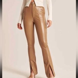 Abercrombie & Fitch leather pants